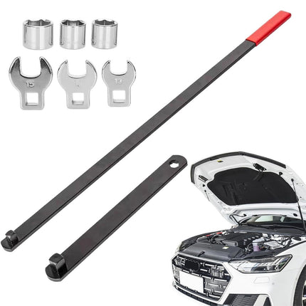 8PCS Idler Pulley Belt Tensioner Wrench Set Car Disassembly Adjustment Tool Kit