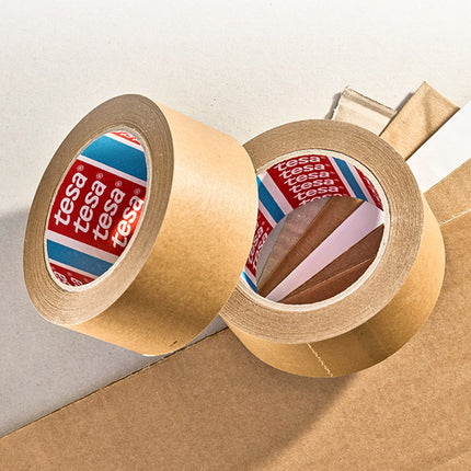 Silent Kraft Paper Carton Packing Tape Hand Tearable High Load