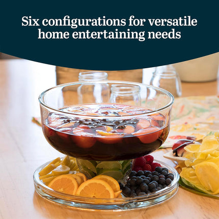Multi Function Minimalist Cake Stand Salad Bowl Fruit Platter For Picnic Party