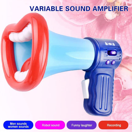 Funny Voice Changer Handheld Megaphone Upgraded Multi Channel Music Speaker Toy