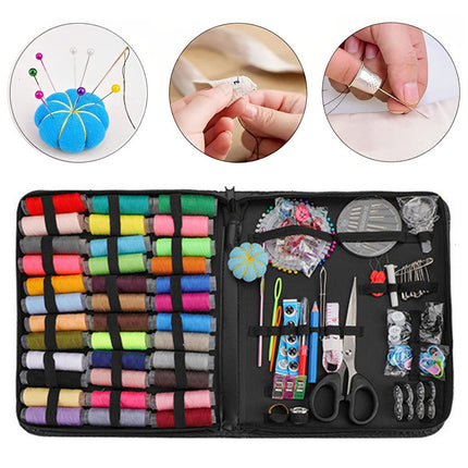 Multifunctional Sewing Kit Portable Home Travel Sewing Box Hand Sewing Tools