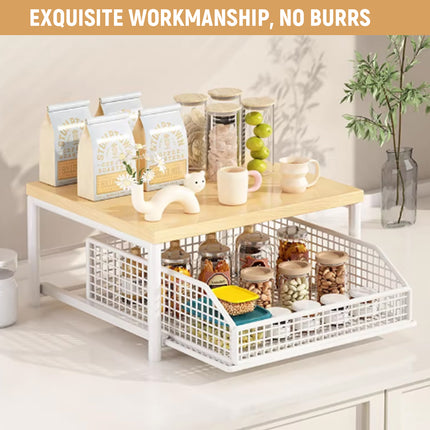 Kitchen Counter Storage Rack Microwave Stand Drawer Shelf Organiser
