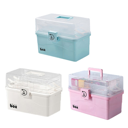 Medicine Box Household Portable Multi layer Storage Box Medicine Box Storage