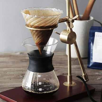 Coffee Filter Paper 100PCS Model A Conical Natural Paper For Drip Coffee Machine