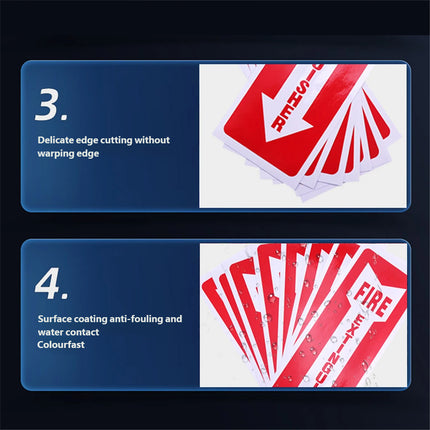 30PCS Fire Extinguisher Indicator Sticker Long-Lasting for Fire Safety Use