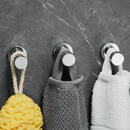 Wall Mounted Coat Hook Single Hook Metal Coat Rack Clothes Key Holder Bathroom