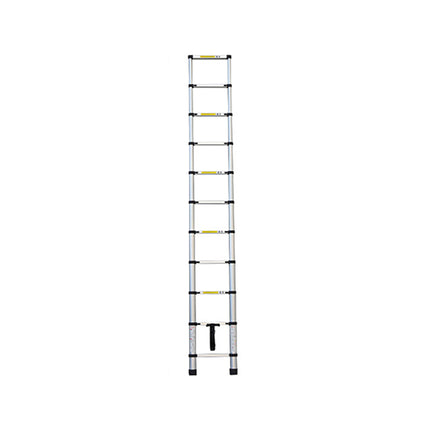 Retractable Ladder 320/380cm Aluminium Alloy Anti-Slip Striper Pedals Stable