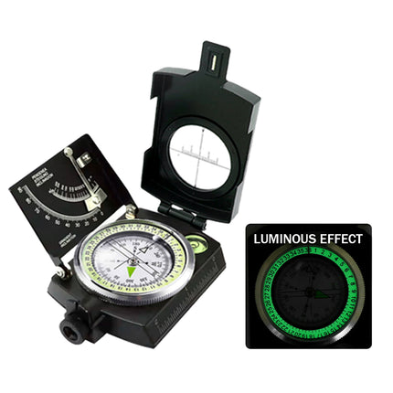 Multi-Function High Precision Compass Sturdy Shockproof for Hiking Camping Travel
