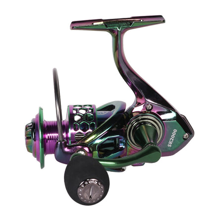 Fishing Spinning Reel 6 Sizes Line Wheel Smooth Gear Tackle Freshwater Saltwater