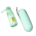 Portable Foldable Umbrella with Zipper Storage Bag Travel Commuter Rain-Proof