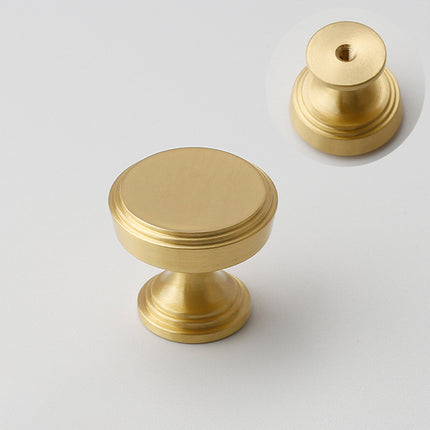 Simple Cabinet Handle Single Hole Modern Drawer Pull for Closet Door Cupboard