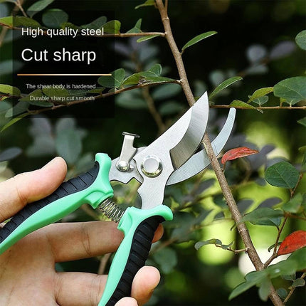 3PCS Stainless Steel Garden Shears Set Multi Function for Pruning Trimming Plants