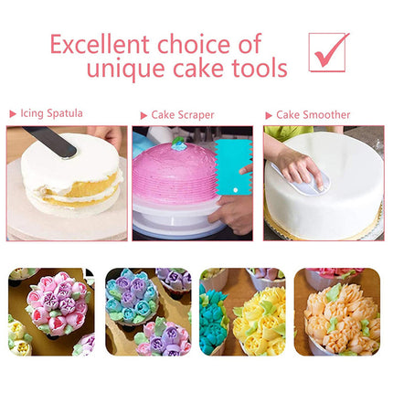 420PCS Cake Turntable Decorating Kit Tools For Baking Cake Decoration Supplies