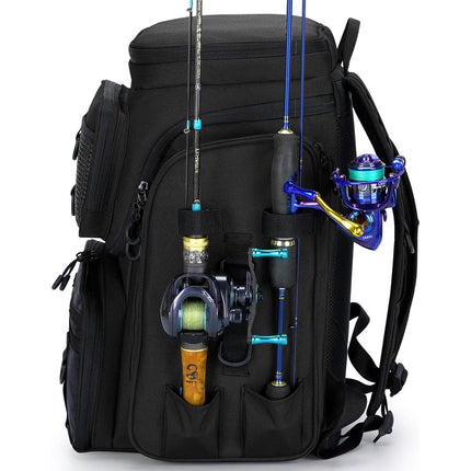 Fishing Backpack Outdoor Gear Bag Multi Pocket Camouflage Storage Bag Waterproof