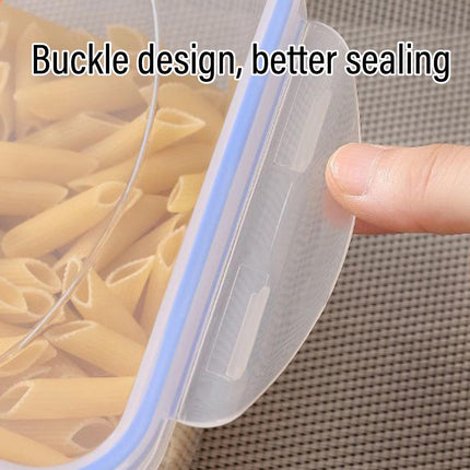 3PCS Clear Airtight Food Storage Containers Refrigerator Freezer Pantry Box