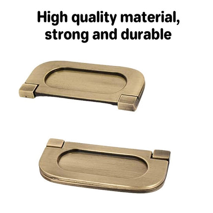 Vintage Cabinet Door Handle Bronze Drawer Pull Wardrobe Knob Antique Style Grip
