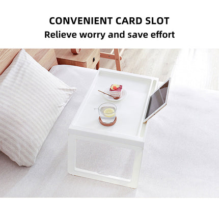 Foldable Laptop Table Bed Desk Small Student Study Table Dormitory Furniture