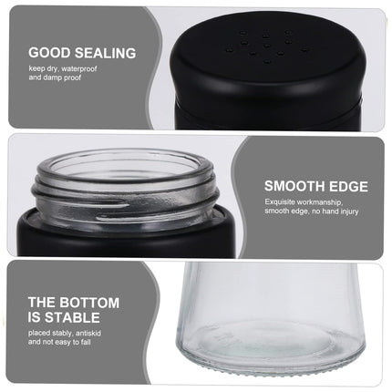 110/130ML Seasoning Bottle Rotating Spice Jar Condiment Container Kitchen Spicer
