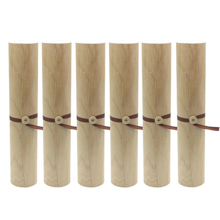 6pcs Tea Cans Gift Boxes Cylindrical Packaging for Loose Tea Herbal Tea Gifts