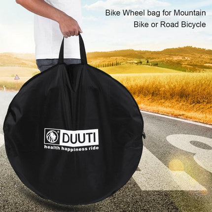 Road Mountain Bike Wheel Bag Wheel Set Pouch Water-Resistant Durable Fabric