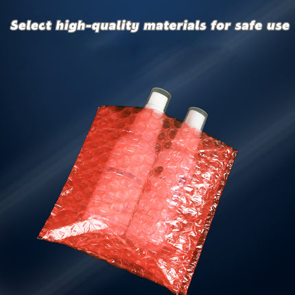 200pcs Red Bubble Bag Mailing Envelope Express Packaging Padded Bag for Shipping