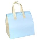 50PCS Blue Takeaway Packaging Bags with Handles and Self-Adhesive Seal