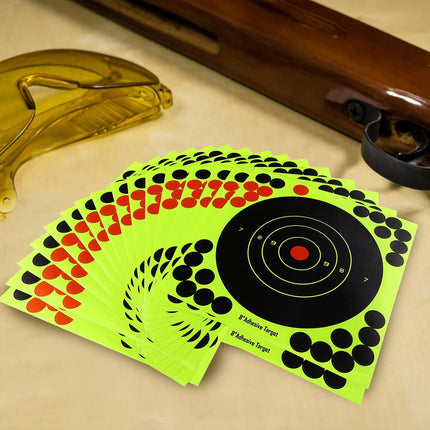Shooting Target Sticker Set  Green Aiming Decal for Practice Training