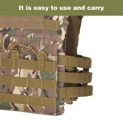 Outdoor Tactical Vest Adjustable Utility Vest Airsoft Paintball Gear