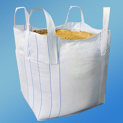 Heavy Duty Bulk Ton Bag White Thickened Woven Sack Large Lifting Storage Bag