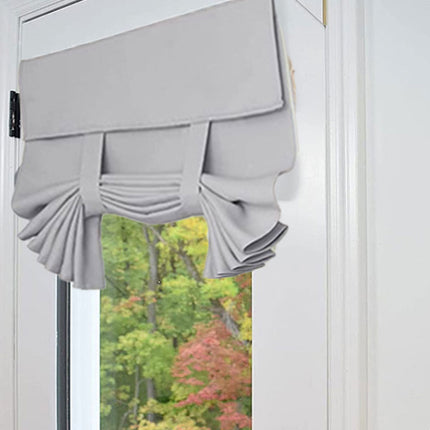 Self Adhesive Door Curtain with Velcro Blackout Thermal Privacy Shade