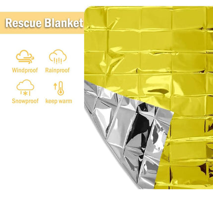 Outdoor Emergency Blanket Heat Preservation for Outdoor First Aid Camping Hiking