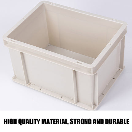 Heavy Duty Thickened PP Plastic Storage Box Durable Can Choose Base Pulley Use