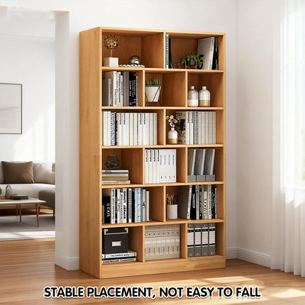 Floor Standing Home Multi Layer Bookcase Storage Shelf For Living Room Bedroom