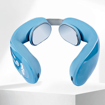 Portable Neck and Shoulder Massager with Heat and Pulse Function