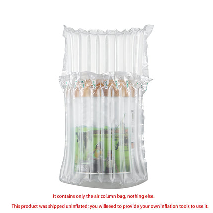100PCS Air Column Protective Bags Shockproof Packaging for Milk Powder Cans