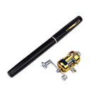 Mini Pen Fishing Rod Pocket Size Portable Telescopic Travel Fishing Pole Tool