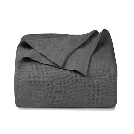 Knitted Blanket Warm Sofa Throw Soft Cozy Blanket Comfortable Home Decor Piece