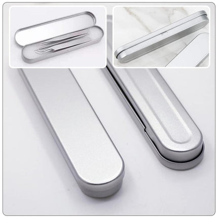 20PCS Metal Pencil Box Storage Case Tin Pen Holder Durable Packaging Organizer
