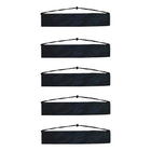 5 PCS Tripod Stand Lamp Stand Banner Polyester Drawstring Bag Foldable Portable