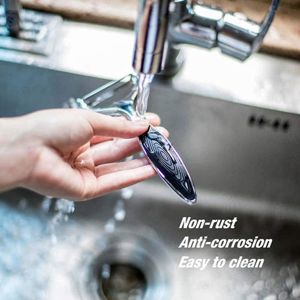 2PCS Stainless Steel Peeler Knife for Fruit Vegetable Peeling Kitchen Tools