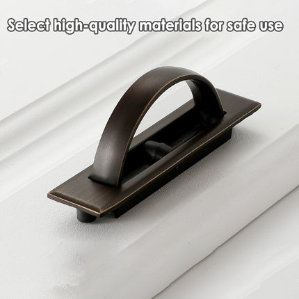 Simple Tatami Cabinet Door Handle Handcrafted Durable Pull Knob for Furniture