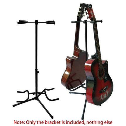2/3Head Guitar Stand with Height Adjustment Foldable Holder Guitar Stand Bass