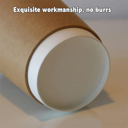 50pcs Disposable Coffee Paper Cups Hot Drink Cups 8/12/16oz for Beverage Use