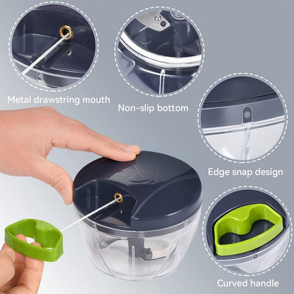 Garlic Press Chopper Slicer Hand Presser Grinder Crusher Home Kitchen Tools Use