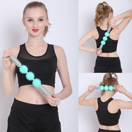 Massage Exercise Roller Yoga Stick for Muscle Fitness Home Gym