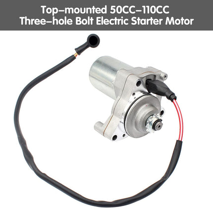Motorcycle Electric Starter Motor 50CC-110CC Dirt Bike ATV Scooter Replacement