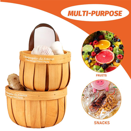 Imitation Rattan Woven Storage Basket Shelf Organizer Wash Rack for Home Decor