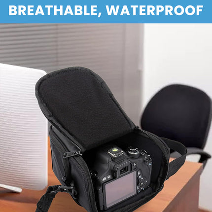 DSLR Camera Bag Triangle Style Mirrorless Cameras Waterproof Shockproof Durable