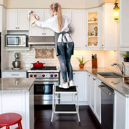 Folding Ladder Stool Multi Functional Household Climbing Step Stool For Home Use