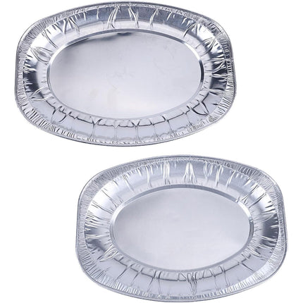 Aluminium Foil Tray Disposable Food Pan  BBQ Baking Roasting Grilling Catering
